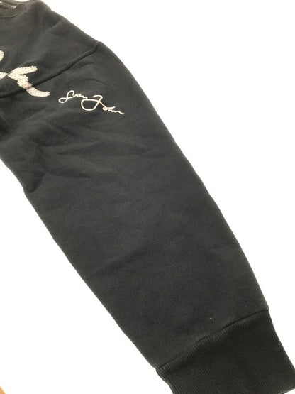 【中古品】【メンズ】 SEAN JOHN ショーンジョン 90's LOGO SWEATSHIRT BLACK 90年代 ロゴ スウェット シャツ 韓国製 トレーナー トップス 142-260924-rt-23-tagh サイズ：XL カラー：ブラック 万代Net店
