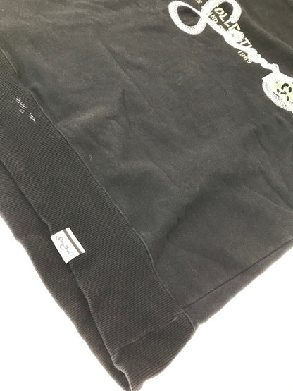 【中古品】【メンズ】 SEAN JOHN ショーンジョン 90's LOGO SWEATSHIRT BLACK 90年代 ロゴ スウェット シャツ 韓国製 トレーナー トップス 142-260924-rt-23-tagh サイズ：XL カラー：ブラック 万代Net店