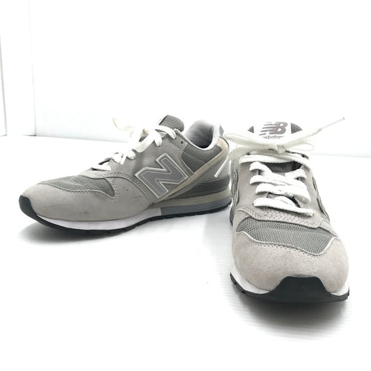 【中古品】【レディース】 NEW BALANCE ニューバランス 996 GORE-TEX GRAY CM996XA2 996 ゴア テックス スニーカー 靴 166-260926-rt-10-tagh サイズ：24.5cm US6.5 カラー：グレー 万代Net店