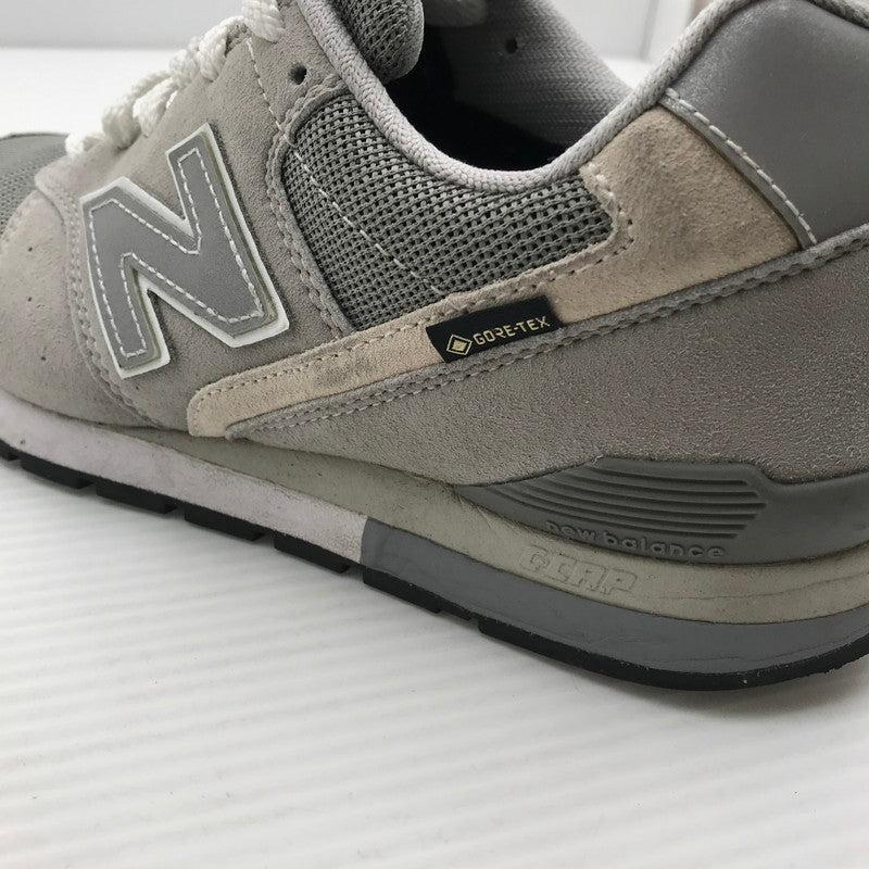 【中古品】【レディース】 NEW BALANCE ニューバランス 996 GORE-TEX GRAY CM996XA2 996 ゴア テックス スニーカー 靴 166-260926-rt-10-tagh サイズ：24.5cm US6.5 カラー：グレー 万代Net店