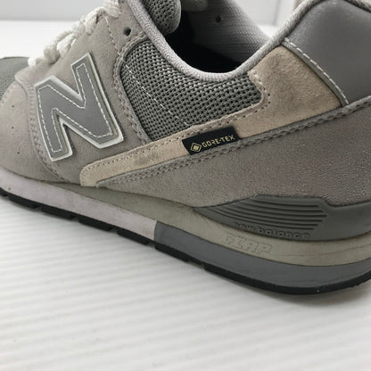 【中古品】【レディース】 NEW BALANCE ニューバランス 996 GORE-TEX GRAY CM996XA2 996 ゴア テックス スニーカー 靴 166-260926-rt-10-tagh サイズ：24.5cm US6.5 カラー：グレー 万代Net店