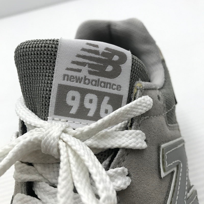 【中古品】【レディース】 NEW BALANCE ニューバランス 996 GORE-TEX GRAY CM996XA2 996 ゴア テックス スニーカー 靴 166-260926-rt-10-tagh サイズ：24.5cm US6.5 カラー：グレー 万代Net店