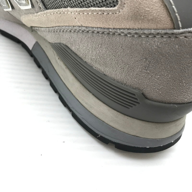 【中古品】【レディース】 NEW BALANCE ニューバランス 996 GORE-TEX GRAY CM996XA2 996 ゴア テックス スニーカー 靴 166-260926-rt-10-tagh サイズ：24.5cm US6.5 カラー：グレー 万代Net店