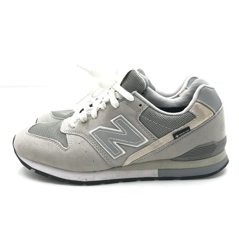 【中古品】【レディース】 NEW BALANCE ニューバランス 996 GORE-TEX GRAY CM996XA2 996 ゴア テックス スニーカー 靴 166-260926-rt-10-tagh サイズ：24.5cm US6.5 カラー：グレー 万代Net店