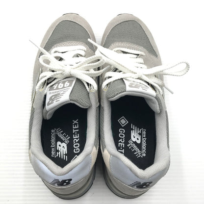 【中古品】【レディース】 NEW BALANCE ニューバランス 996 GORE-TEX GRAY CM996XA2 996 ゴア テックス スニーカー 靴 166-260926-rt-10-tagh サイズ：24.5cm US6.5 カラー：グレー 万代Net店