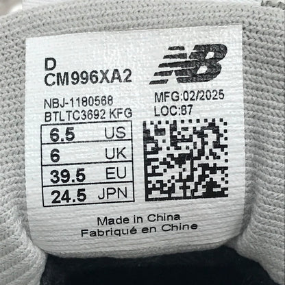 【中古品】【レディース】 NEW BALANCE ニューバランス 996 GORE-TEX GRAY CM996XA2 996 ゴア テックス スニーカー 靴 166-260926-rt-10-tagh サイズ：24.5cm US6.5 カラー：グレー 万代Net店