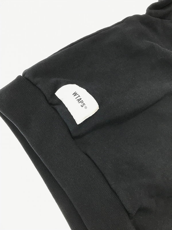 【中古品】【メンズ】 WTAPS ダブルタップス 19AW AXE.DESIGN CREW NECK SWEAT BLACK クルーネック スウェット シャツ トレーナー トップス 142-260924-rt-21-tagh サイズ：1 カラー：ブラック 万代Net店