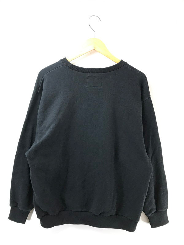 【中古品】【メンズ】 WTAPS ダブルタップス 19AW AXE.DESIGN CREW NECK SWEAT BLACK クルーネック スウェット シャツ トレーナー トップス 142-260924-rt-21-tagh サイズ：1 カラー：ブラック 万代Net店