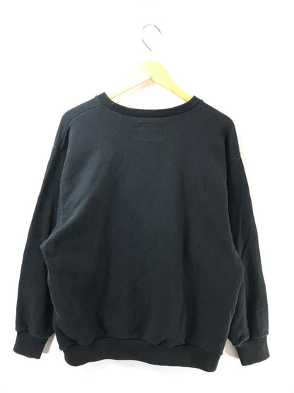 【中古品】【メンズ】 WTAPS ダブルタップス 19AW AXE.DESIGN CREW NECK SWEAT BLACK クルーネック スウェット シャツ トレーナー トップス 142-260924-rt-21-tagh サイズ：1 カラー：ブラック 万代Net店