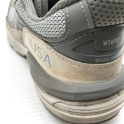 【中古品】【メンズ】 NEW BALANCE ニューバランス × WTAPS ダブルタップス 990V6 GRAY M990WT6 スニーカー 靴 162-260926-rt-07-tagh サイズ：27cm US9 カラー：グレー 万代Net店