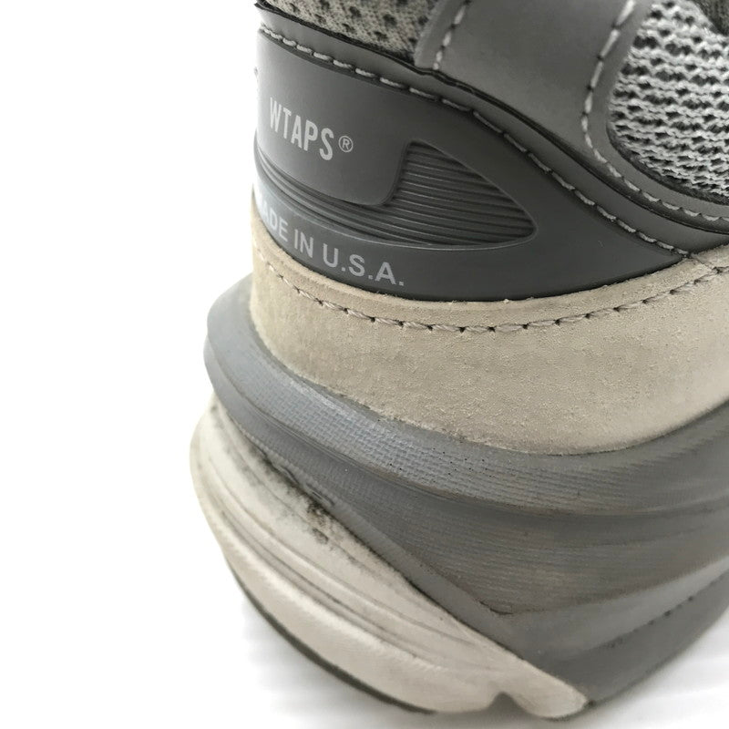 【中古品】【メンズ】 NEW BALANCE ニューバランス × WTAPS ダブルタップス 990V6 GRAY M990WT6 スニーカー 靴 162-260926-rt-07-tagh サイズ：27cm US9 カラー：グレー 万代Net店