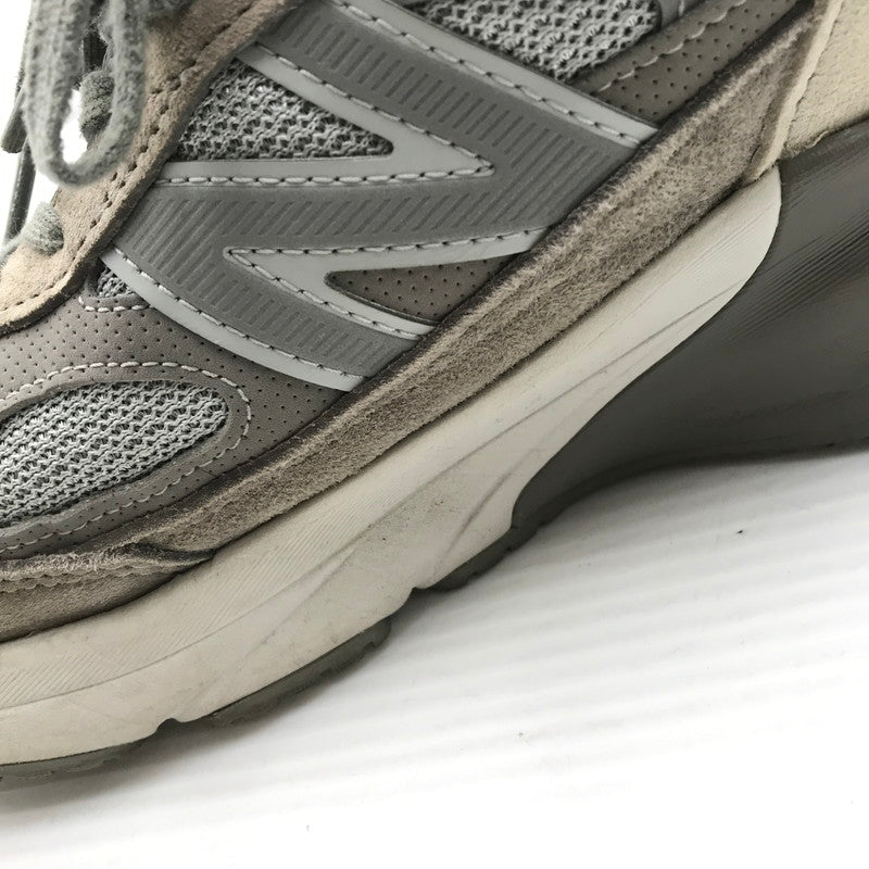 【中古品】【メンズ】 NEW BALANCE ニューバランス × WTAPS ダブルタップス 990V6 GRAY M990WT6 スニーカー 靴 162-260926-rt-07-tagh サイズ：27cm US9 カラー：グレー 万代Net店