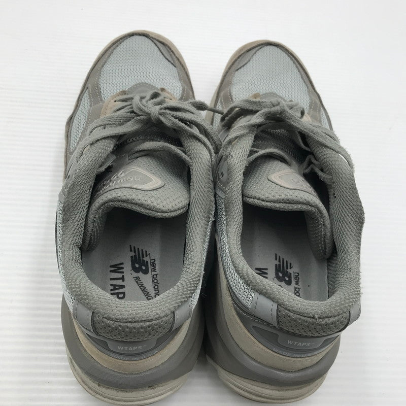 【中古品】【メンズ】 NEW BALANCE ニューバランス × WTAPS ダブルタップス 990V6 GRAY M990WT6 スニーカー 靴 162-260926-rt-07-tagh サイズ：27cm US9 カラー：グレー 万代Net店