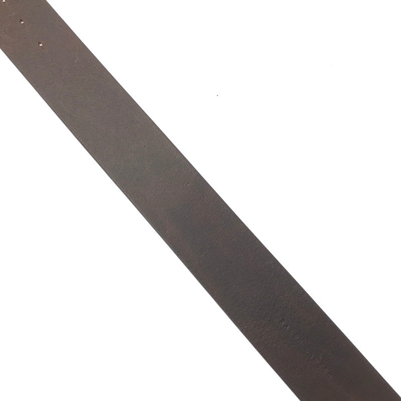 【中古品】【メンズ】 POLO RALPH LAUREN ポロ・ラルフローレン VINTAGE WIDE LETHER BELT BROWN ヴィンテージ ワイド レザー ベルト 205-261016-rt-07-tagh カラー：ブラウン 万代Net店