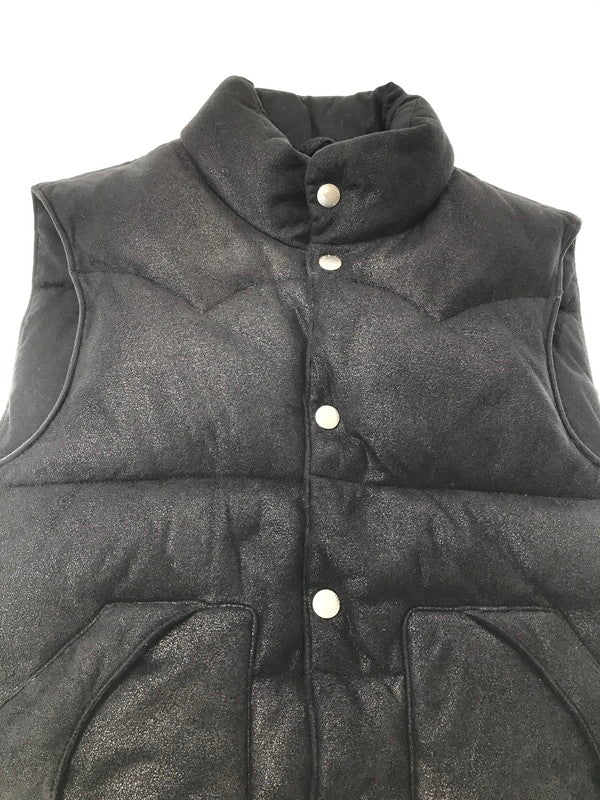 【中古品】【メンズ】 DENIM&SUPPLY RALPH LAUREN デニム＆サプライ ラルフローレン DOWN VEST ダウン ベスト トップス 147-260924-rt-47-tagh サイズ：S カラー：ブラック 万代Net店
