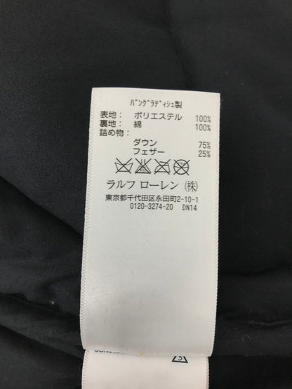 【中古品】【メンズ】 DENIM&SUPPLY RALPH LAUREN デニム＆サプライ ラルフローレン DOWN VEST ダウン ベスト トップス 147-260924-rt-47-tagh サイズ：S カラー：ブラック 万代Net店