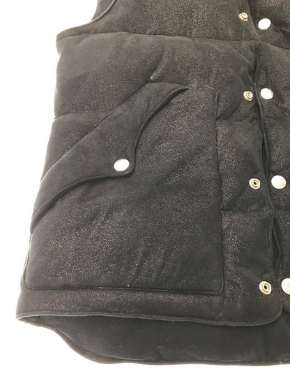 【中古品】【メンズ】 DENIM&SUPPLY RALPH LAUREN デニム＆サプライ ラルフローレン DOWN VEST ダウン ベスト トップス 147-260924-rt-47-tagh サイズ：S カラー：ブラック 万代Net店