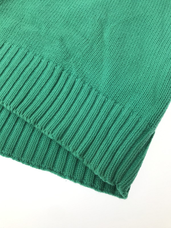 【中古品】【メンズ】 EDDIE BAUER エディー・バウアー 90’S VNECK KNIT SWEATER 90年代 Vネック ニット セーター 146-261005-na-35-tagh サイズ：L カラー：グリーン 万代Net店