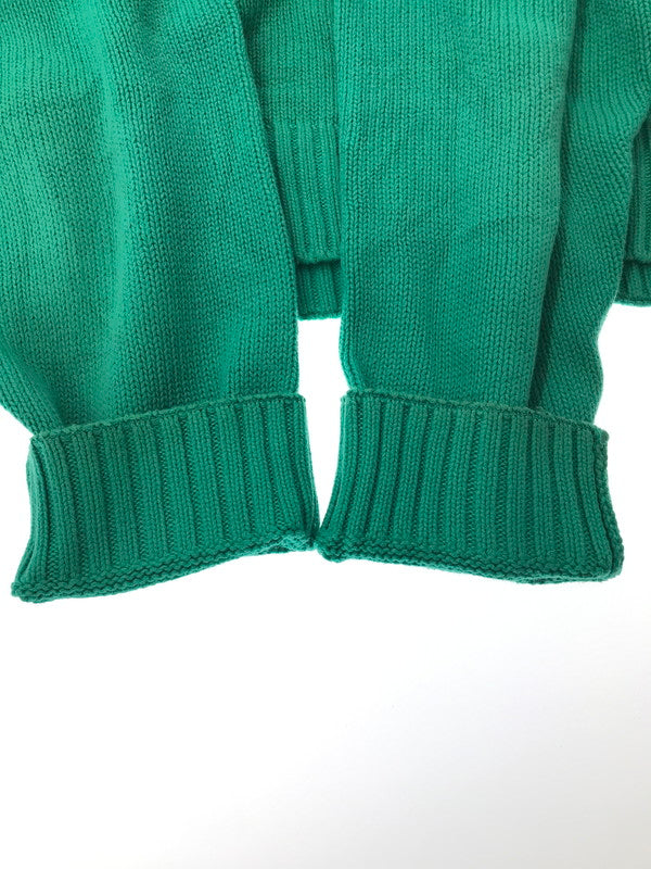 【中古品】【メンズ】 EDDIE BAUER エディー・バウアー 90’S VNECK KNIT SWEATER 90年代 Vネック ニット セーター 146-261005-na-35-tagh サイズ：L カラー：グリーン 万代Net店