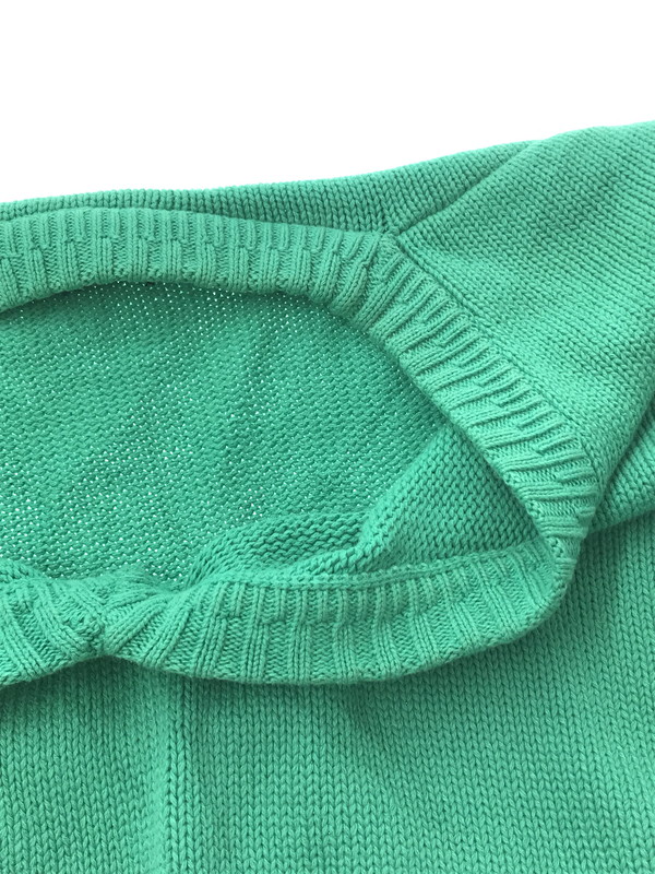 【中古品】【メンズ】 EDDIE BAUER エディー・バウアー 90’S VNECK KNIT SWEATER 90年代 Vネック ニット セーター 146-261005-na-35-tagh サイズ：L カラー：グリーン 万代Net店