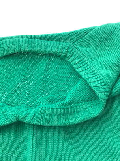 【中古品】【メンズ】 EDDIE BAUER エディー・バウアー 90’S VNECK KNIT SWEATER 90年代 Vネック ニット セーター 146-261005-na-35-tagh サイズ：L カラー：グリーン 万代Net店