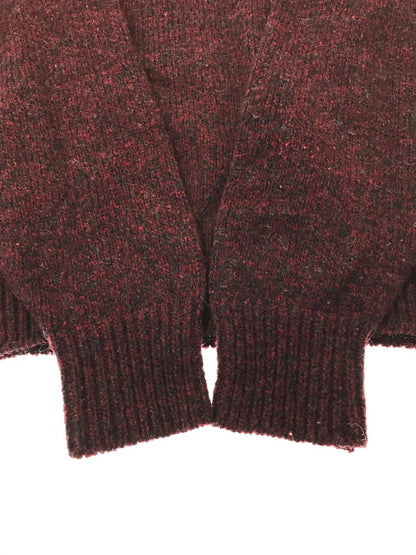 【中古品】【メンズ】 ROTHCO ロスコ 80S HENLEYNECK WOOL KNIT SWEATER USA製 80年代 ヘンリーネック ウール ニット セーター 146-261005-na-36-tagh サイズ：M カラー：バーガンディー系 万代Net店