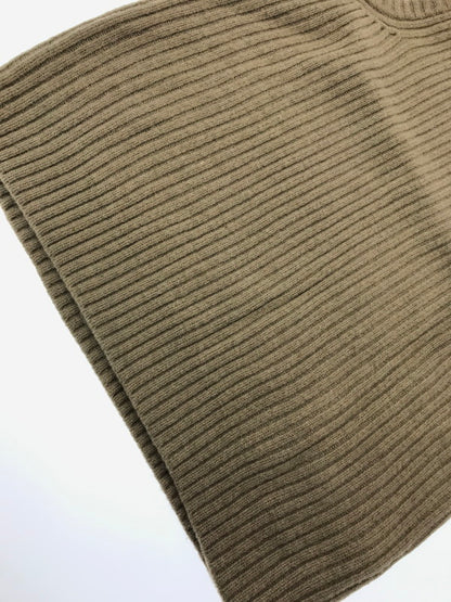 【中古品】【メンズ】 L.L.BEAN エルエルビーン LAMB'S WOOL COMMAND KNIT VEST CAMEL ウール コマンド ニット ベスト 146-260924-rt-48-tagh サイズ：XL カラー：キャメル 万代Net店