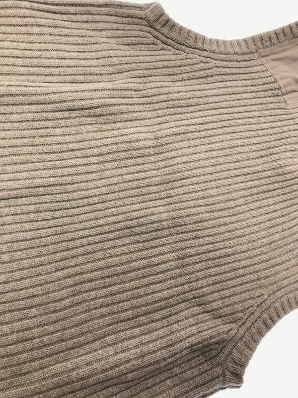 【中古品】【メンズ】 L.L.BEAN エルエルビーン LAMB'S WOOL COMMAND KNIT VEST CAMEL ウール コマンド ニット ベスト 146-260924-rt-48-tagh サイズ：XL カラー：キャメル 万代Net店