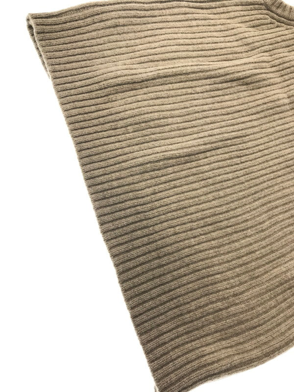 【中古品】【メンズ】 L.L.BEAN エルエルビーン LAMB'S WOOL COMMAND KNIT VEST CAMEL ウール コマンド ニット ベスト 146-260924-rt-48-tagh サイズ：XL カラー：キャメル 万代Net店