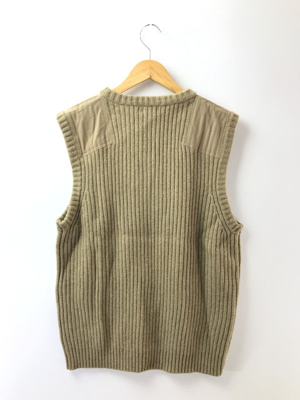 【中古品】【メンズ】 L.L.BEAN エルエルビーン LAMB'S WOOL COMMAND KNIT VEST CAMEL ウール コマンド ニット ベスト 146-260924-rt-48-tagh サイズ：XL カラー：キャメル 万代Net店
