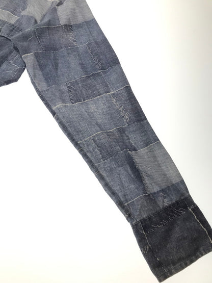 【中古品】【メンズ】 SEARS シアーズ HANDS OFF 70's PATCHWORK PRINT LS SHIRT 70年代 パッチーワーク プリント ロングスリーブ シャツ トップス 146-260924-rt-30-tagh サイズ：M カラー：ブルー 万代Net店