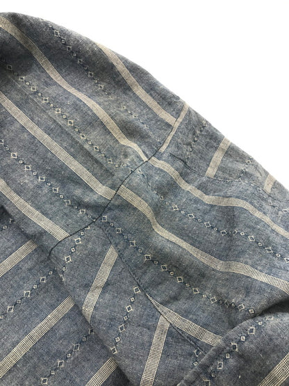 【中古品】【メンズ】 H BAR C エイチ バー シー 90's L/S CHAMBRAY WESTERN SHIRT USA製 90年代 シャンブレー ウエスタン シャツ トップス 146-260924-rt-29-tagh サイズ：108.5 カラー：ブルー 万代Net店