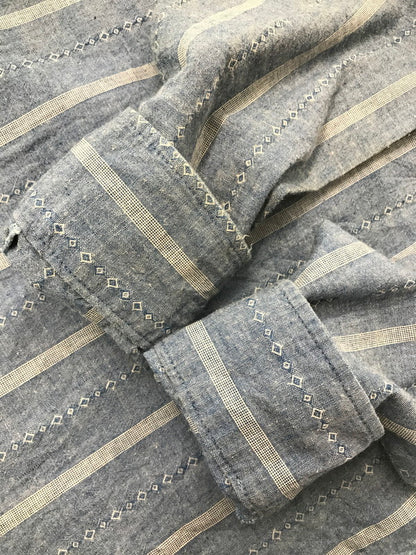 【中古品】【メンズ】 H BAR C エイチ バー シー 90's L/S CHAMBRAY WESTERN SHIRT USA製 90年代 シャンブレー ウエスタン シャツ トップス 146-260924-rt-29-tagh サイズ：108.5 カラー：ブルー 万代Net店