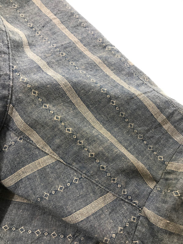 【中古品】【メンズ】 H BAR C エイチ バー シー 90's L/S CHAMBRAY WESTERN SHIRT USA製 90年代 シャンブレー ウエスタン シャツ トップス 146-260924-rt-29-tagh サイズ：108.5 カラー：ブルー 万代Net店