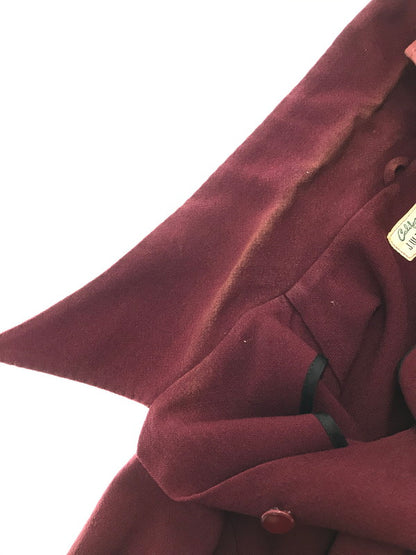 【現状渡し品】【メンズ】 CALIFORNIA SPORTSWEAR J.W.ROBINSON カルフォルニア スポーツウェア ロビンソンン L/S WOOL PULLOVER SHIRT プルオーバー シャツ トップス 146-260924-rt-28-tagh サイズ：M カラー：バーガンディ 万代Net店