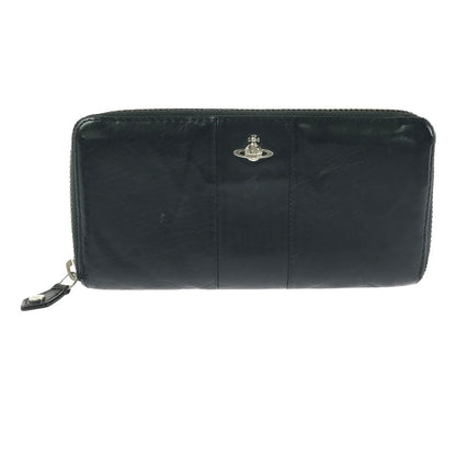 【現状渡し品】【メンズ】 VIVIENNE WESTWOOD ヴィヴィアンウエストウッド LONG WALLET ロングウォレット 長財布 201-261013-na-26-tagh カラー：ブラック 万代Net店