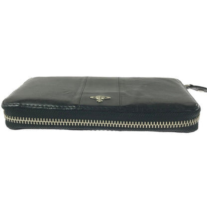 【現状渡し品】【メンズ】 VIVIENNE WESTWOOD ヴィヴィアンウエストウッド LONG WALLET ロングウォレット 長財布 201-261013-na-26-tagh カラー：ブラック 万代Net店