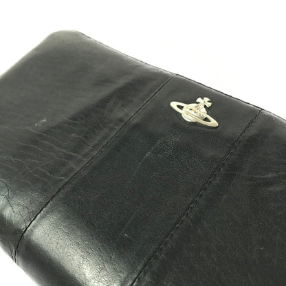【現状渡し品】【メンズ】 VIVIENNE WESTWOOD ヴィヴィアンウエストウッド LONG WALLET ロングウォレット 長財布 201-261013-na-26-tagh カラー：ブラック 万代Net店