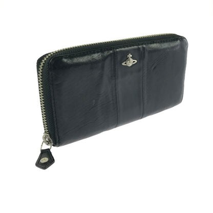 【現状渡し品】【メンズ】 VIVIENNE WESTWOOD ヴィヴィアンウエストウッド LONG WALLET ロングウォレット 長財布 201-261013-na-26-tagh カラー：ブラック 万代Net店