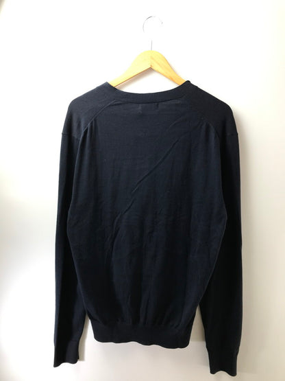 【中古品】【メンズ】 POLO RALPH LAUREN ポロ・ラルフローレン V NECK CARDIGAN 710890562001 Vネック カーディガン 147-261005-na-33-tagh サイズ：M カラー：ネイビー 万代Net店