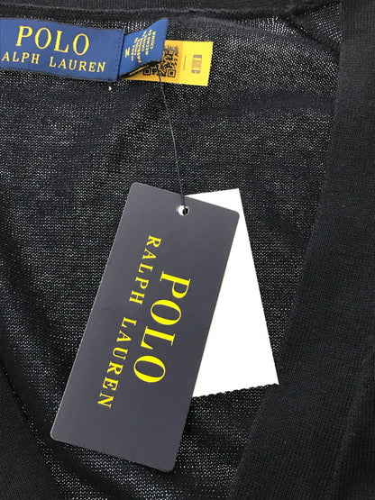 【中古品】【メンズ】 POLO RALPH LAUREN ポロ・ラルフローレン V NECK CARDIGAN 710890562001 Vネック カーディガン 147-261005-na-33-tagh サイズ：M カラー：ネイビー 万代Net店