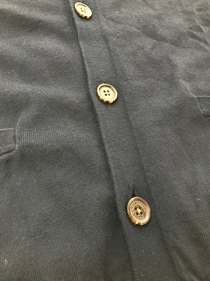 【中古品】【メンズ】 POLO RALPH LAUREN ポロ・ラルフローレン V NECK CARDIGAN 710890562001 Vネック カーディガン 147-261005-na-33-tagh サイズ：M カラー：ネイビー 万代Net店