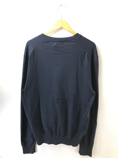 【中古美品】【メンズ】 POLO RALPH LAUREN ポロ・ラルフローレン V NECK CARDIGAN 710890562001 Vネック カーディガン 147-261005-na-32-tagh サイズ：L カラー：ネイビー 万代Net店