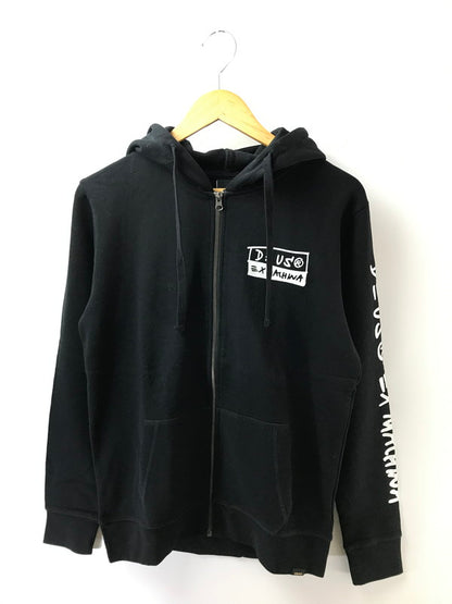 【中古美品】【メンズ】 DEUS EX MACHINA デウスエクスマキナ TOWN ZIP HOODIE タウン ジップ フーディー パーカー 145-261005-na-38-tagh サイズ：S カラー：ブラック 万代Net店