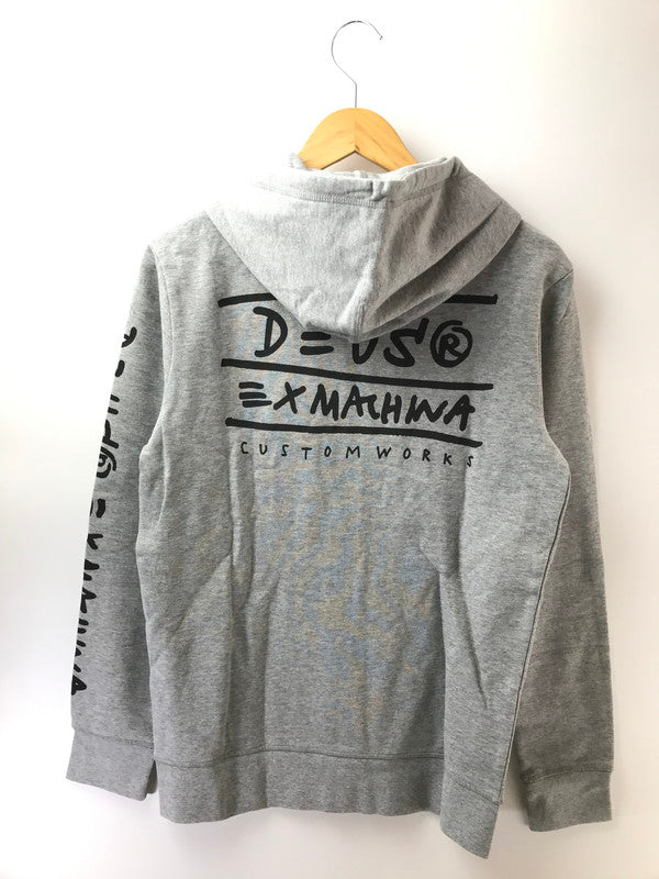 【中古美品】【メンズ】 DEUS EX MACHINA デウスエクスマキナ TOWN ZIP HOODIE タウン ジップ フーディー パーカー 145-261005-na-37-tagh サイズ：S カラー：グレー 万代Net店