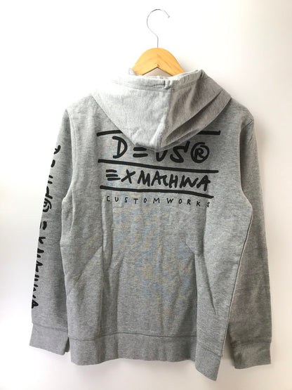 【中古美品】【メンズ】 DEUS EX MACHINA デウスエクスマキナ TOWN ZIP HOODIE タウン ジップ フーディー パーカー 145-261005-na-37-tagh サイズ：S カラー：グレー 万代Net店