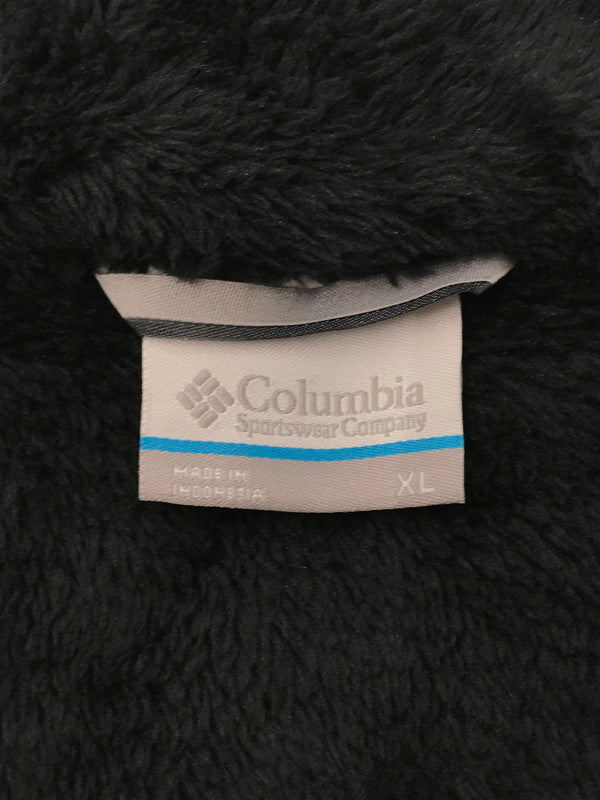 【中古美品】【メンズ】 COLUMBIA コロンビア XE9244 HEART BOWL FULL ZIP FLEECE JACKET ハート ボウル フルジップ フリースジャケット アウター 144-261005-na-27-tagh サイズ：XL カラー：ブラック 万代Net店