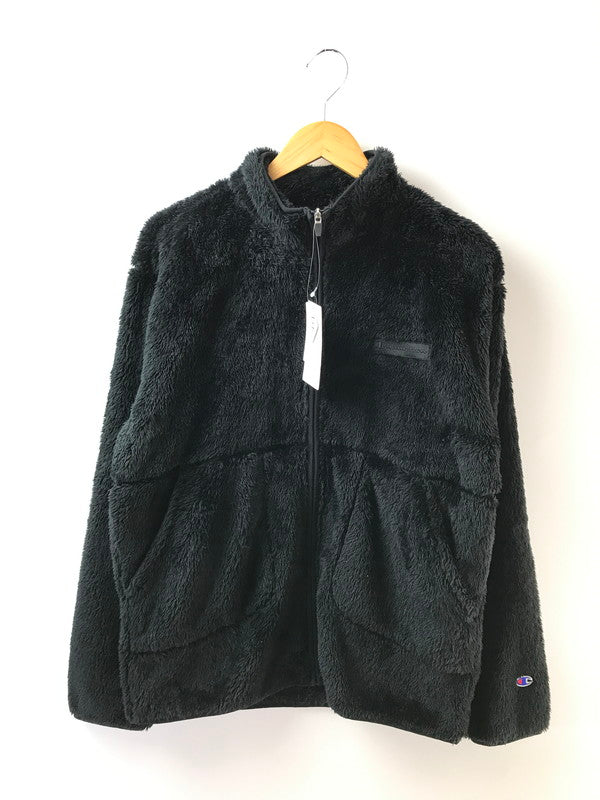 【中古美品】【メンズ】 CHAMPION チャンピオン FLEECE JACKET C3-Y616 フリースジャケット アウター 148-261005-na-25-tagh サイズ：XL カラー：ブラック 万代Net店