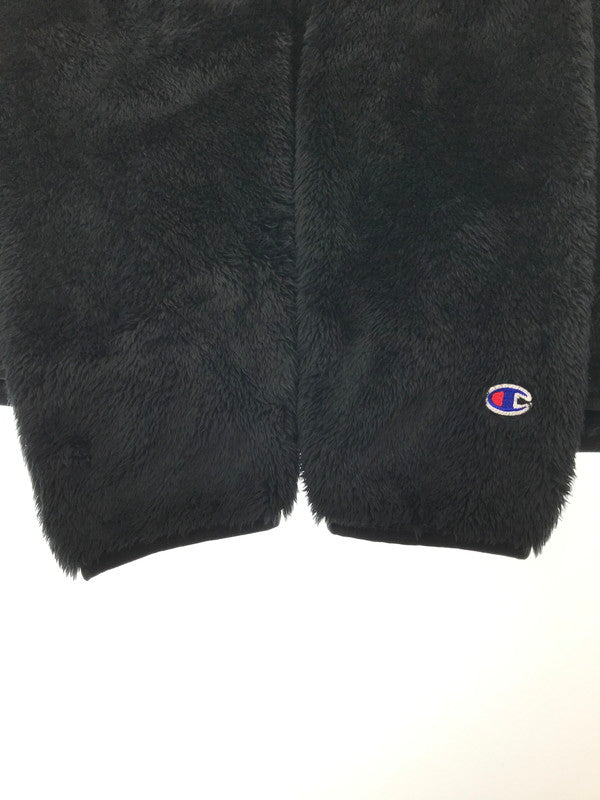 【中古美品】【メンズ】 CHAMPION チャンピオン FLEECE JACKET C3-Y616 フリースジャケット アウター 148-261005-na-25-tagh サイズ：XL カラー：ブラック 万代Net店