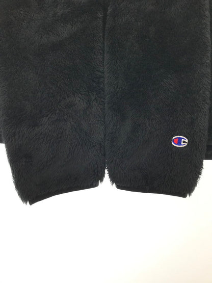 【中古美品】【メンズ】 CHAMPION チャンピオン FLEECE JACKET C3-Y616 フリースジャケット アウター 148-261005-na-25-tagh サイズ：XL カラー：ブラック 万代Net店